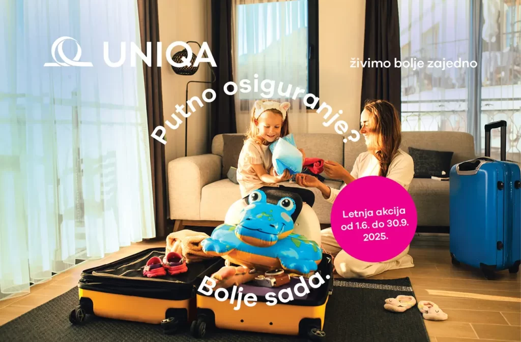 Početna 18 uniqa putno osiguranje letnja akcija 2025